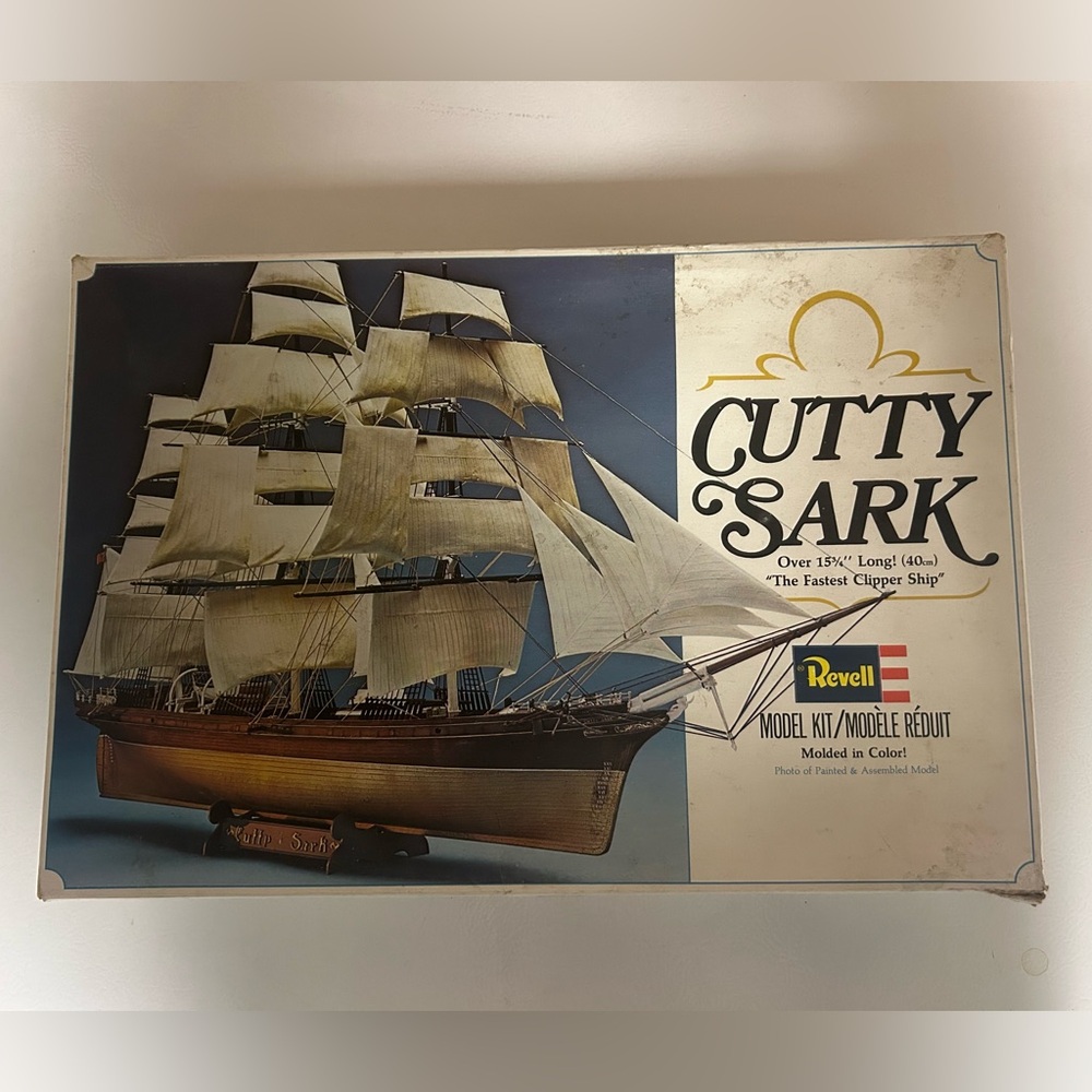 Vintage 1979 Revel Cutty Sark Clipper‎ Sailing Ship Replica